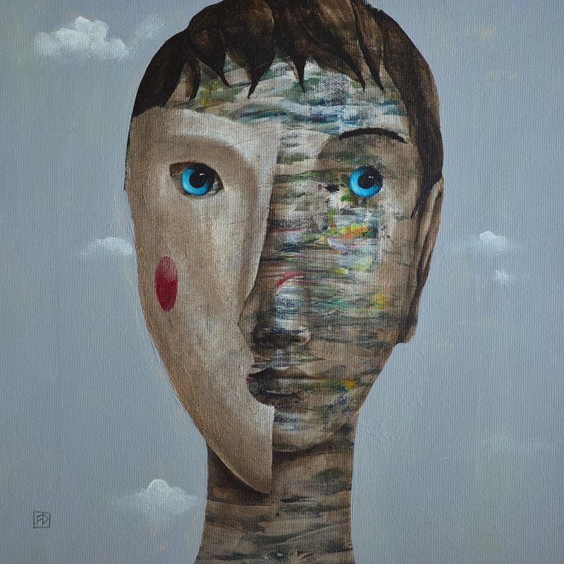 Peinture OP par Delaube Fabien | Tableau Figuratif Portraits Huile