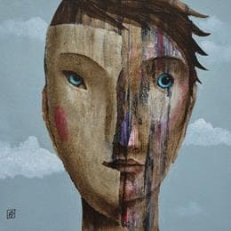 Peinture FD12 par Delaube Fabien | Tableau Figuratif Huile Portraits