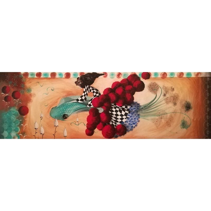 Pintura In volo du una carpa por Nai | Pintura