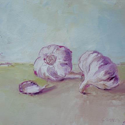 Peinture Ails par Morales Géraldine | Tableau Figuratif Acrylique, Huile Natures mortes