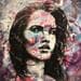 Peinture First Crush par Graffmatt | Tableau Street Art Portraits Acrylique