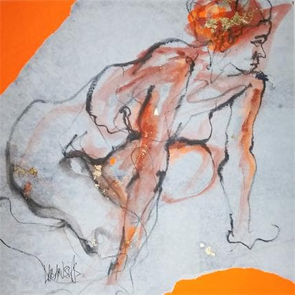 Painting Edma by Labarussias | Painting Figurative Nude