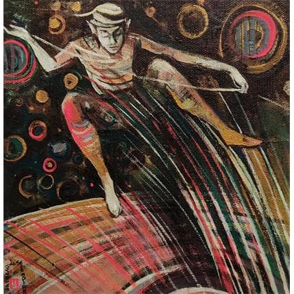 Painting ORANGES by Machi | Painting Figurative Acrylic, Oil Life style