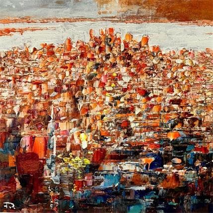 Painting New York #1 by Reymond Pierre | Painting Figurative Oil Landscapes