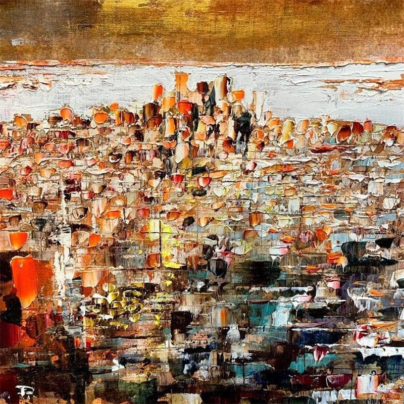 Painting New York #2 by Reymond Pierre | Painting Figurative Landscapes Oil