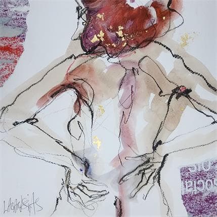 Painting Béa by Labarussias | Painting Figurative Nude