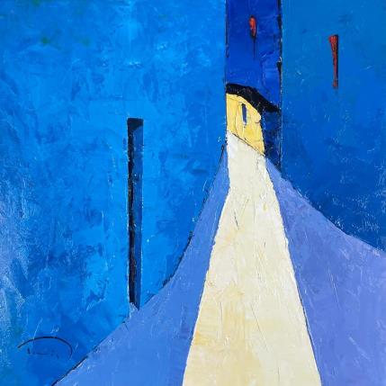 Peinture L'ARCADA 1 par Tomàs | Tableau Figuratif Huile Scènes de vie