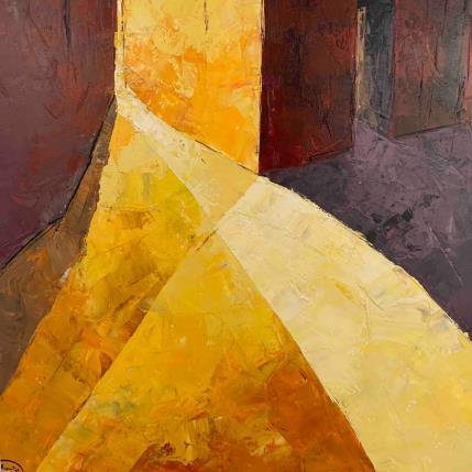 Peinture CAP AVALL par Tomàs | Tableau Abstrait carton, Huile minimaliste