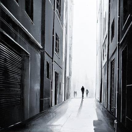 Peinture Faufilement par Galloro Maurizio | Tableau Figuratif Huile Urbain