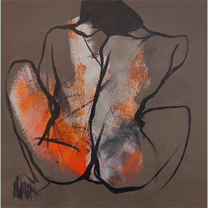 Painting Renaissance 1 by Chaperon Martine | Painting Figurative Acrylic Nude