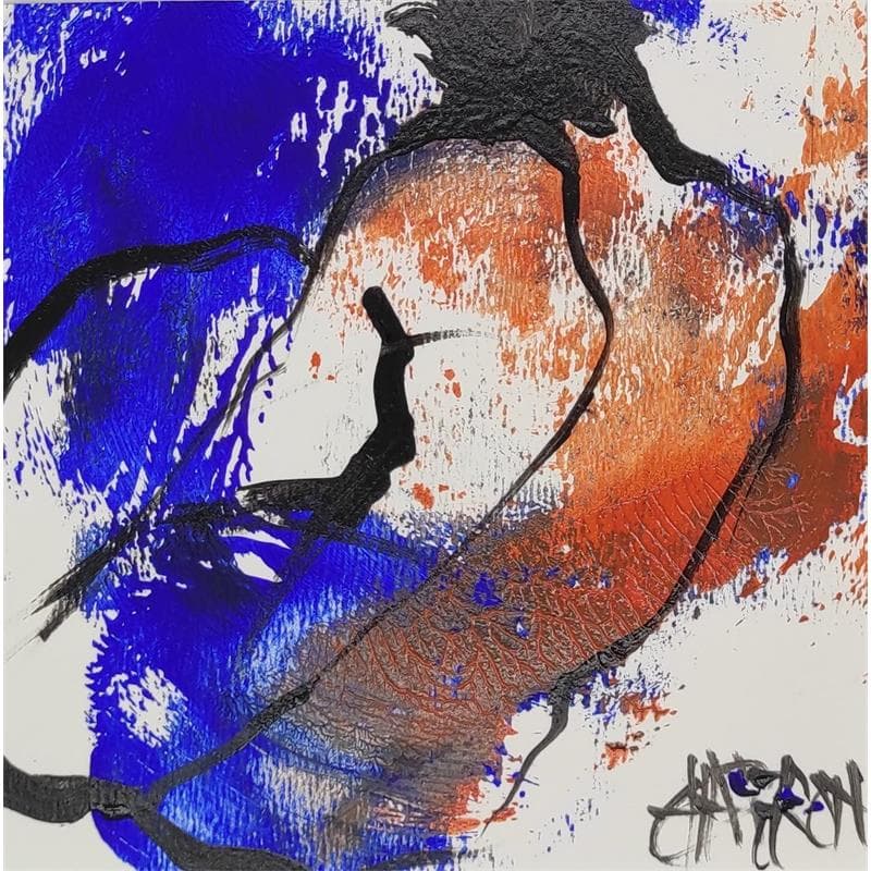 Gemälde Marine 1 von Chaperon Martine | Gemälde Figurativ Akt Acryl