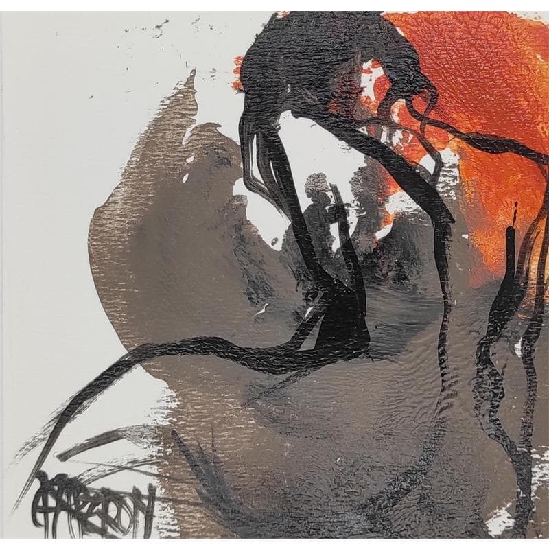 Painting Saveur d'automne 1 by Chaperon Martine | Painting Figurative Nude Acrylic