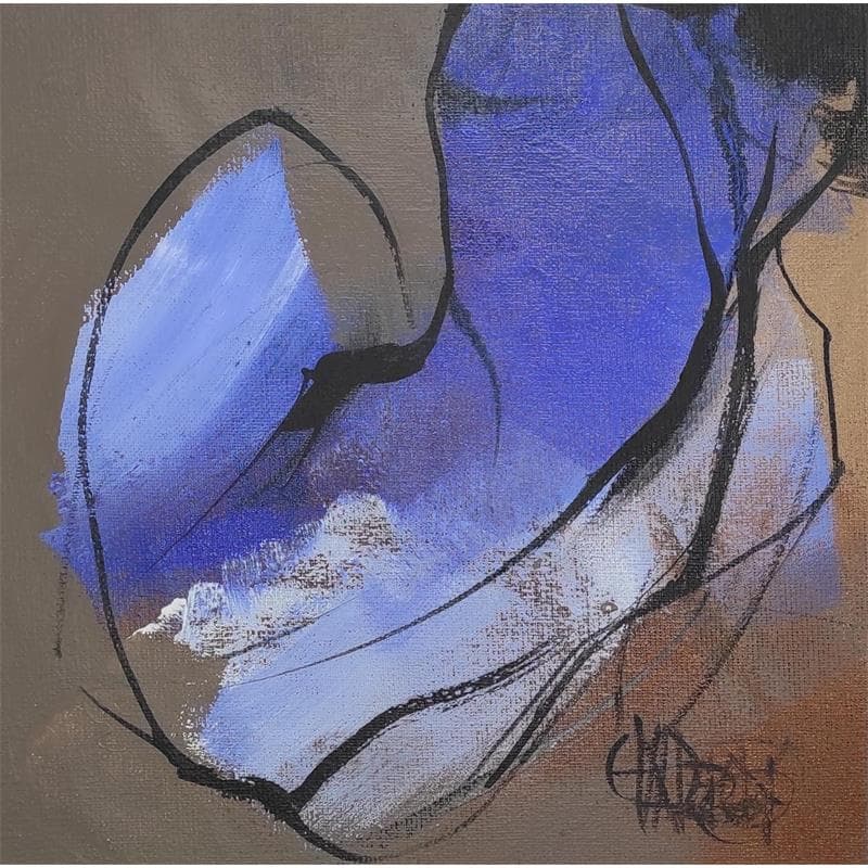 Painting Toile 2 by Chaperon Martine | Painting Figurative Nude Acrylic