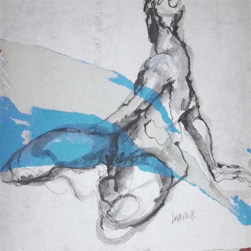 Peinture Esquisse 20M par Labarussias | Tableau Collage