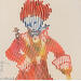 Painting Le petit prince by Schroeder Virginie | Painting Acrylic