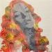 Painting Kate Moss by Schroeder Virginie | Painting Acrylic