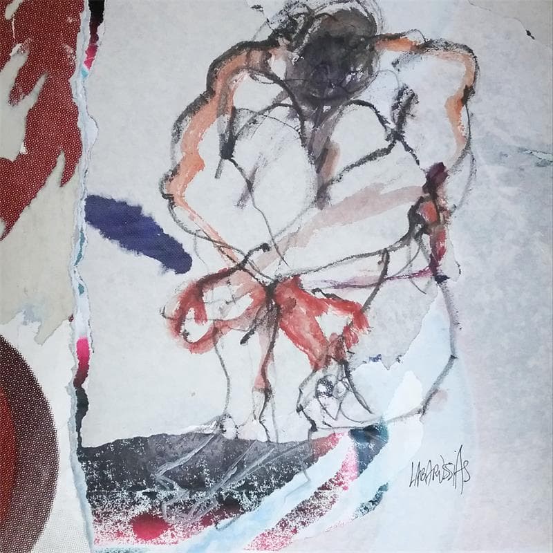 Painting Esquisse 21M by Labarussias | Painting Gluing