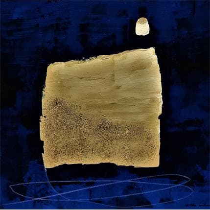 Peinture LN 63 par Wilms Hilde | Tableau Abstrait Minimaliste