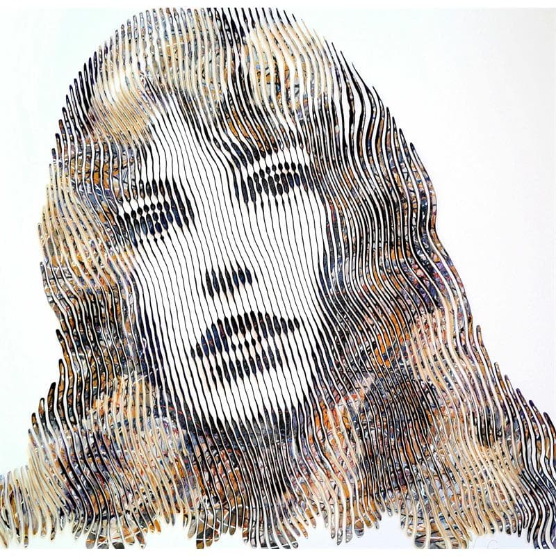 Peinture Jane Birkin Forever par Schroeder Virginie | Tableau Pop-art Icones Pop Acrylique