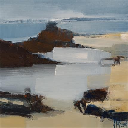 Painting ST69-BREST by Héraud Alain | Painting Figurative Oil Marine