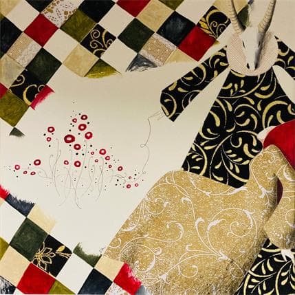 Painting Cultiver la séduction by Nai | Painting Surrealism Acrylic