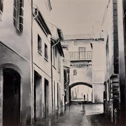 Peinture L'arche par Galloro Maurizio | Tableau Figuratif Huile Urbain