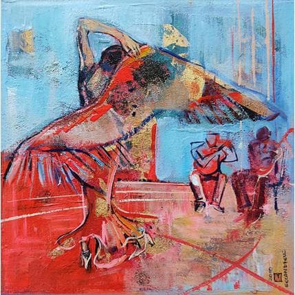 Painting Olé by Machi | Painting Figurative Acrylic, Oil Life style