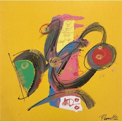 Peinture Hook par Perrotte | Tableau Figuratif Acrylique Minimaliste