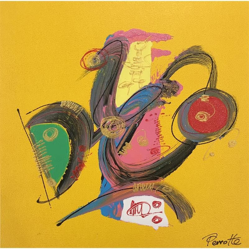 Painting Hook by Perrotte | Painting Figurative Minimalist Acrylic