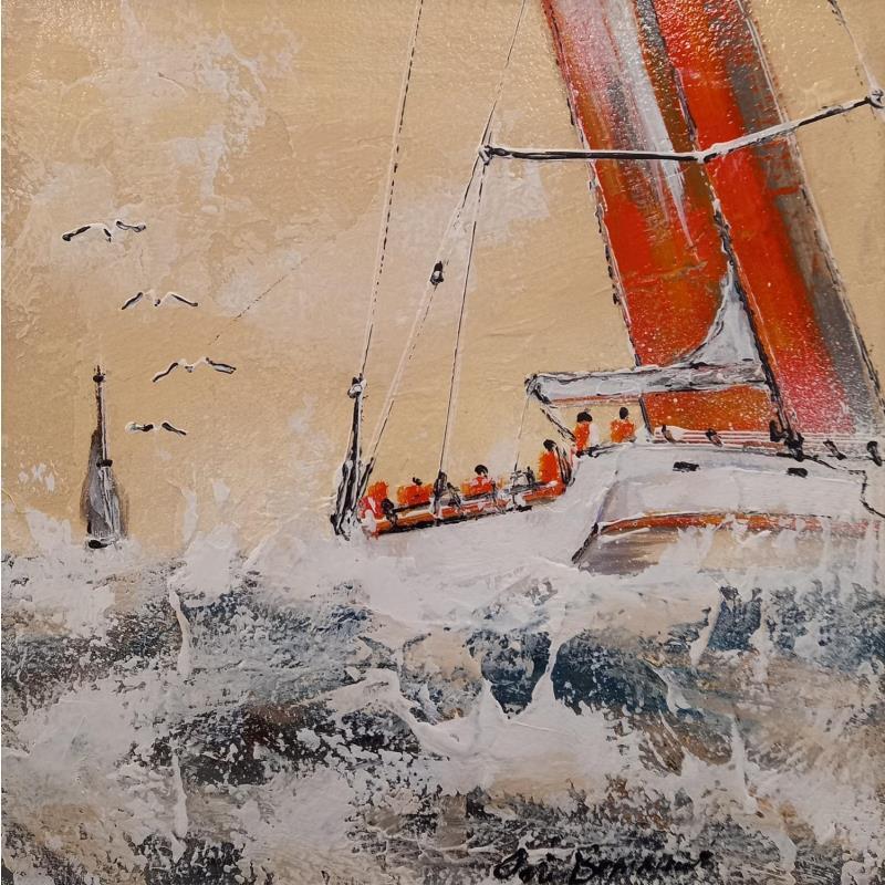 Peinture Ready par Ortis-Bommarito Nicole | Tableau Figuratif Marine Acrylique