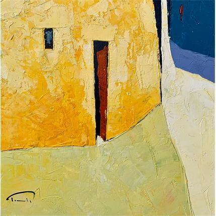 Pintura Carrer 3 por Tomàs | Pintura Abstracto Aceite Life style, Minimalista, Urbano