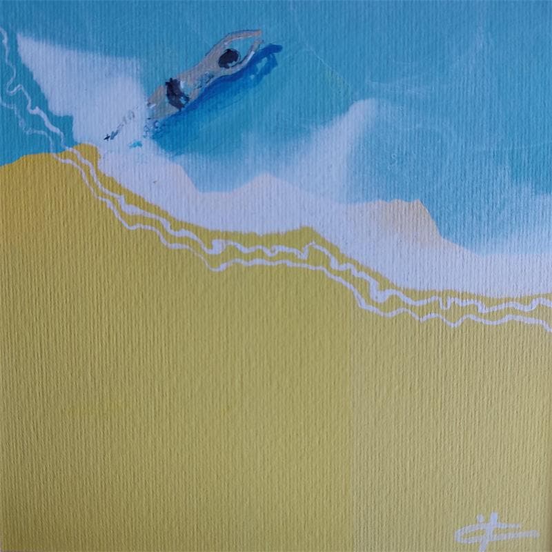 Pintura Silence 9 por Gozdz Joanna | Pintura Figurativo Life style Aceite Acrílico