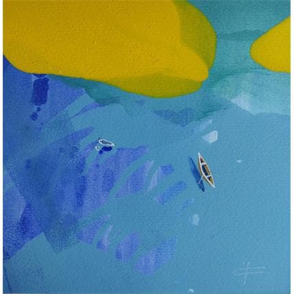 Peinture Silence 7 par Gozdz Joanna | Tableau Figuratif Acrylique, Huile Marine