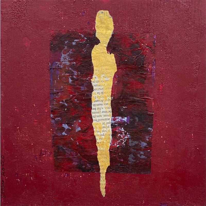 Painting UNITE by Rocco Sophie | Painting Raw art Life style Oil Acrylic