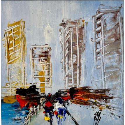 Painting Bord de Mer by Raffin Christian | Painting Figurative Oil Life style