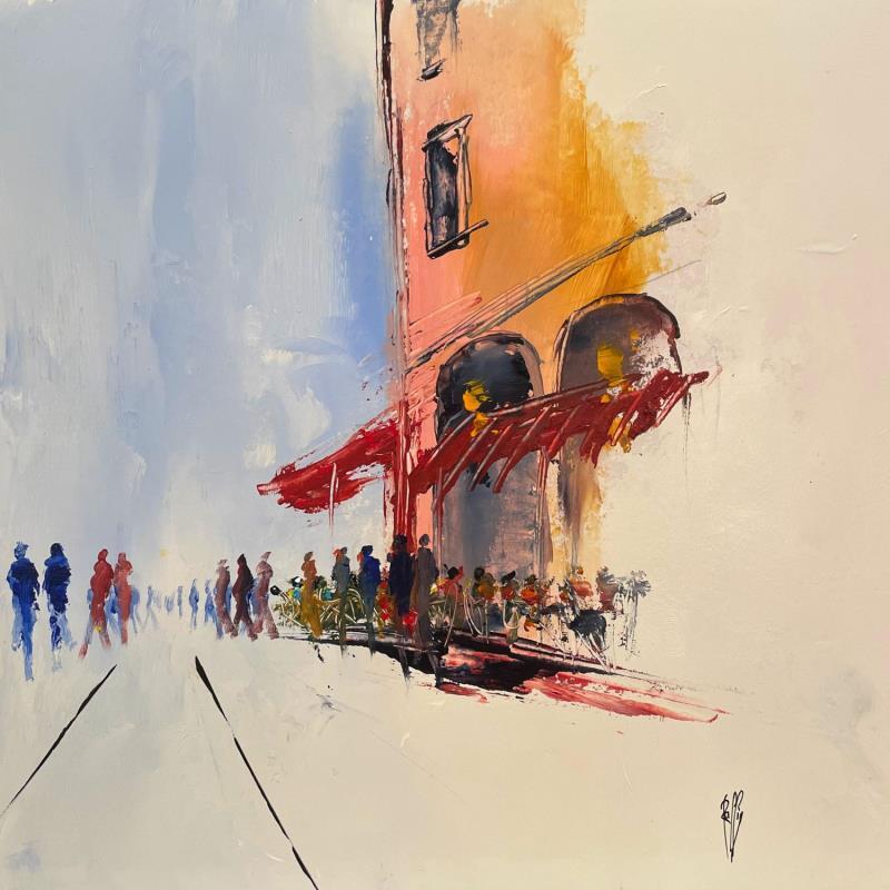 Peinture Terrasse par Raffin Christian | Tableau Huile