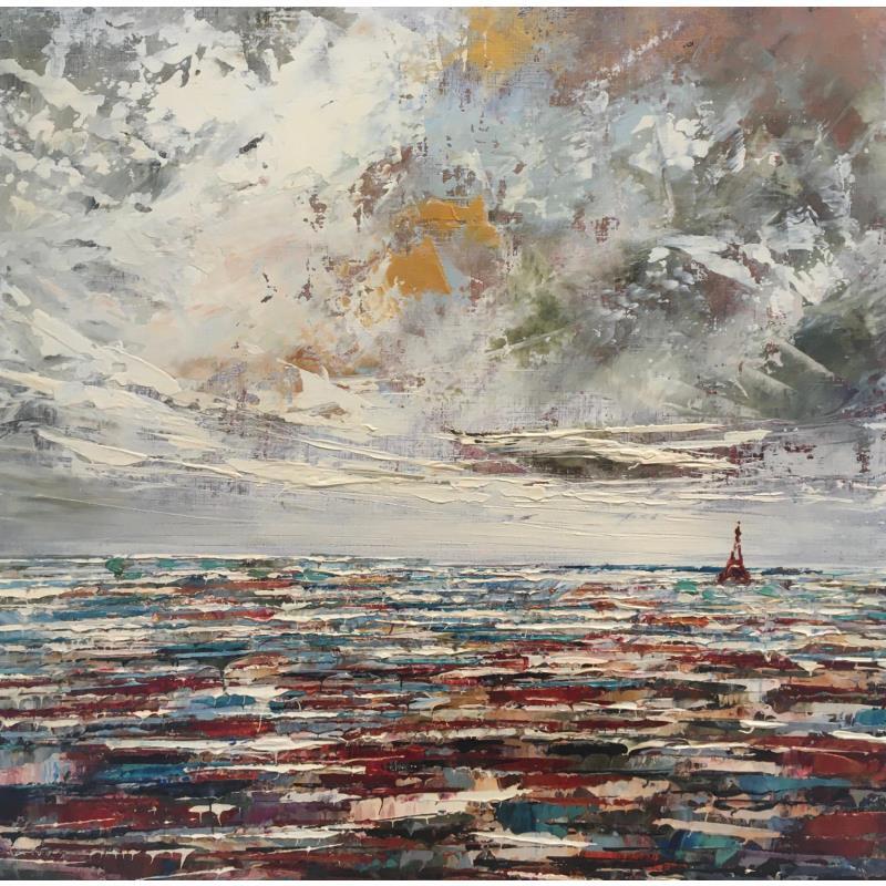 Gemälde Paris #2 von Reymond Pierre | Gemälde Abstrakt Urban Öl