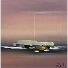 Peinture Symphonie marine 15 par Roussel Marie-Ange et Fanny | Tableau Figuratif Huile Marine, Paysages