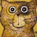 Peinture CHAT ALORS ! par Maury Hervé | Tableau