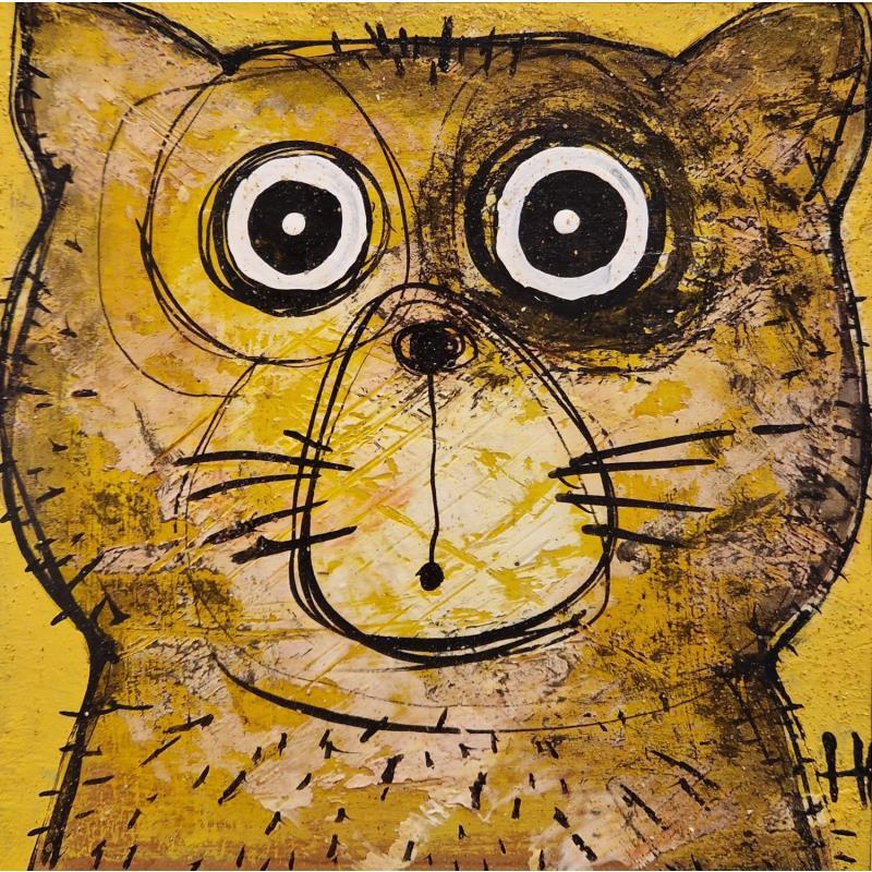 Peinture CHAT ALORS ! par Maury Hervé | Tableau