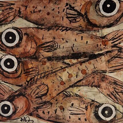 Painting LES SARDINES by Maury Hervé | Painting
