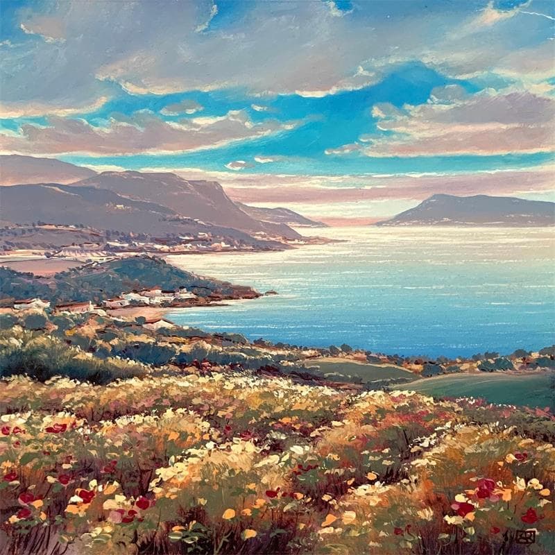 Peinture Floral spring breeze par Requena Elena | Tableau Huile