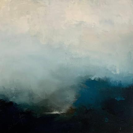 Peinture Quel bonheur cette vie avec toi ! par Dumontier Nathalie | Tableau Abstrait Huile minimaliste