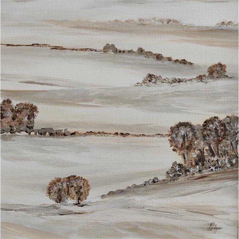 Painting Vallon by Macee | Painting Figurative Landscapes Oil