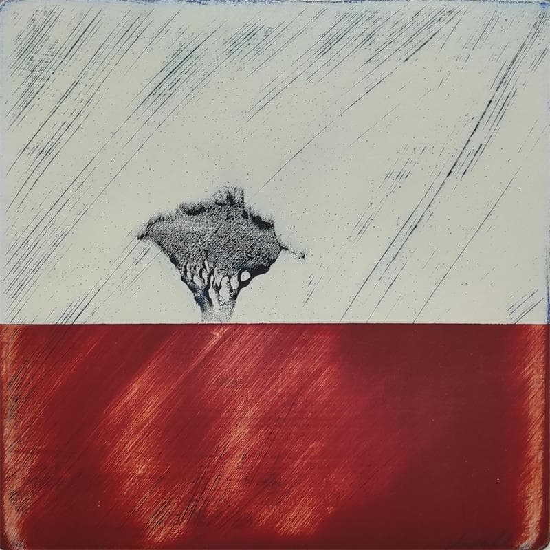 Painting #60 by ChristophL | Painting Raw art Landscapes Acrylic