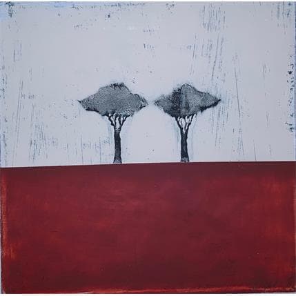 Painting #171 by ChristophL | Painting Raw art Acrylic Landscapes