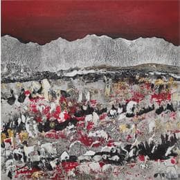 Painting V341 by Moracchini Laurence | Painting Abstract Acrylic