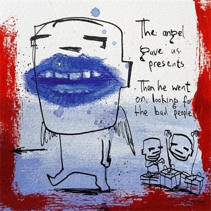 Painting Presents by Arens Jan hein | Painting Raw art Acrylic Life style