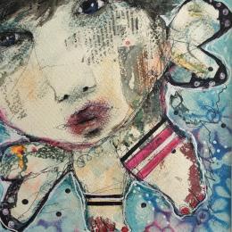 Painting Dancing with my soul by Boix Bernardini Empar | Painting Naive art Acrylic Life style