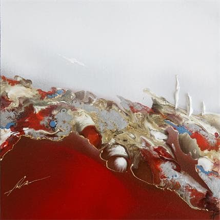 Peinture C 719 par Naen | Tableau Abstrait Acrylique minimaliste